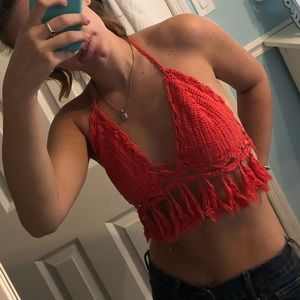 Crotchet Crop top
